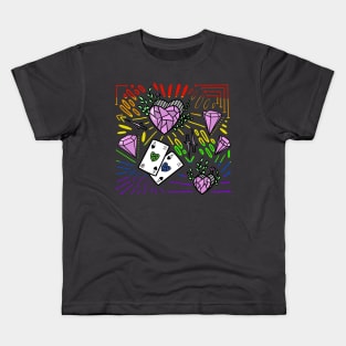 Rainbow Heart Kids T-Shirt